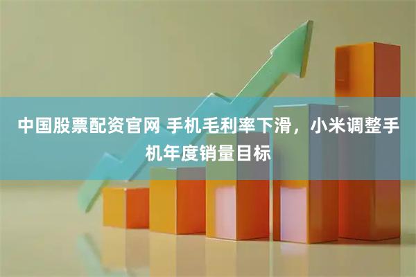 中国股票配资官网 手机毛利率下滑，小米调整手机年度销量目标