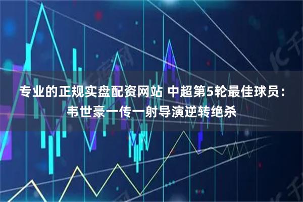 专业的正规实盘配资网站 中超第5轮最佳球员：韦世豪一传一射导演逆转绝杀